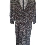 Boden Smocked Bodice Jumpsuit Black Size 6 Photo 10