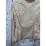 Maxine of Hollywood 4/$16 Maxine Womens Button Down Shirt Beige Long Sleeve Collared 14 Business Photo 5