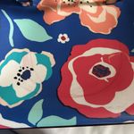 Kate Spade  floral satchel blue Photo 3