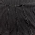 PacSun Black corset crop top Photo 2