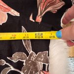 Nicole Miller Original Floral Print Women's linen floral sheath V neck dress XXL Photo 4