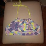 Revolve Zinke Sloane High Neck Bikini Top in Kaleidoscope Photo 4