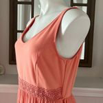 LC Lauren Conrad Lauren Conrad Coral Haze Maxi Dress, Size M, New w/Tag Photo 6