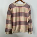 Vans  Women’s Plaid V-Neck Oversized Sweater Size Medium Photo 2