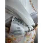 Kona Sol  Women's Floral Ruffle Shoulder One Piece Swimsuit Size 16 GUC Floral Photo 6