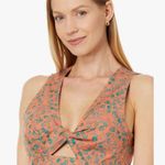 Madewell  Sunset Haze Orange & Blue Floral Print
Dress Size 12 NWT Photo 2