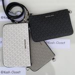 Michael Kors  Black Multi Crossbody Triple Pouch Purse Photo 1