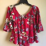 fab'rik  medium floral off the shoulder t Photo 4