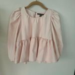 Black Halo  Blush Topaz Flounce Top Photo 1