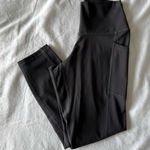 Colorfulkoala Charcoal Grey Cropped Leggings With Pockets Photo 0