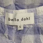 Bella Dahl NWT Light Purple White Gingham Sleeveless Top Shirt L Photo 5