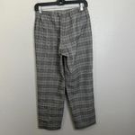 Aritzia Babaton Plaid Pull On Pant Black/White Plaid Size Small Photo 3