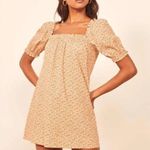 Reformation Vivi Babydoll Y2K Dress ~ Siesta Micro Ditsy Floral Print Large NWT Photo 0