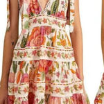Farm Rio  Colorful Floral Lace Dress Photo 0