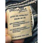 Miss Me Boot Cut Jeans Embellished Dark Wash Altered 24.5" Inseam Women's 0 XS Photo 6