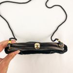 Liz Claiborne Vintage Y2K Black Velvet Purse Bag Womens One Size Photo 5