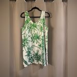 Source Unknown Linea Verde Green Leaf Print Women's Dress Photo 1