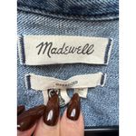 Madewell Oversized Jean Jacket XS Blue Classic Denim Photo 2