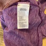 Adidas  climalite size small racer back tank top pretty purple green trim EUC Photo 8