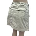st. john's bay  Cotton Tan Khaki Chino Button and Zip Front Skort Womens 6 Photo 3