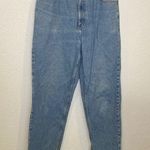 L.L.Bean Original Fit Natural Light Blue Straight Leg Denim Jeans Sz 16 M/T Photo 0