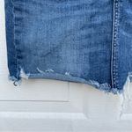 American Eagle  Women’s Skirt Blue Denim Jean Distressed Frayed Hem Size 6 Photo 8