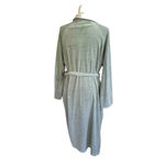 Stan Herman Large Green Robe Velour Belted Full Length Bathrobe Terrycloth Photo 1