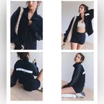 Free People FP Movement Women's High Jump Zip Up Jacket Black Size L Photo 2