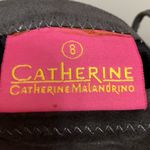 Catherine Malandrino  womens gray suede heel boots 8 Photo 9