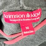 Krimson Klover Shelby Hoodie Sweater Dress Charcoal Size Medium Gray Photo 7