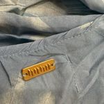 Palmacea Blue and White Floral Swimwear Resort Coverup with Flowing Design Size XS Photo 3