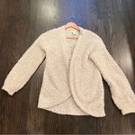 Rachel Zoe  Cream Textured Knit Cardigan Photo 1