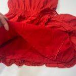 Karina Grimaldi Lucia Embellished Mini Dress in Cherry Photo 5