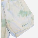 Champion Sunwash Sweat Shorts White Green Boyfriend Relax Fit S Photo 1