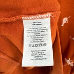 Eddie Bauer  Orange Tiger Novelty Printed Pullover Sweatshirt Women's Size Medium Photo 3