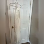 MISHA x REVOLVE Evianna Satin Gown in Ivory White Size XS Photo 5