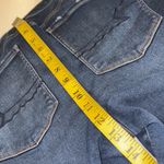 American Eagle jegging jean distressed knees/ankle button/zip pockets Sz 8 short Photo 4