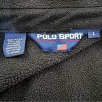 POLO SPORT RALPH LAUREN zipper fleece jacket, size L Black Size L Photo 8