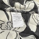 Prómesa NEW Promesa Black Iris Floral Button-Front Shirt Romper Women’s Medium Photo 1