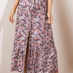 Maaji  women floral print button Pull on Elastic waist Maxi skirt S Photo 0
