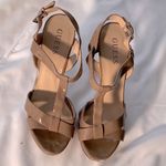 G by Guess GUESS G High 5β Heels, Size 7 Beige Patent Leather. Minor Wear. See Picture #7 Photo 2