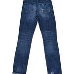AGOLDE  Sophie Crop Jean High Rise Skinny Jeans Distressed Ripped Starwood Blue Photo 2