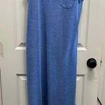 Carol Hochman Blue Sleeveless Lounge Maxi Dress set Photo 0