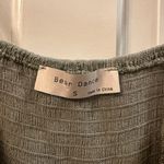 Bear Dance sage green romper Photo 1