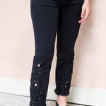 Free People Cutwork Jeans Photo 0