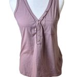 NWT Emery Rose Boutique Button Placard Blush Tank Top Photo 0