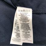 French Connection Metallic Cutout Mini Dress Long Sleeve Navy Gold Size 10 New Photo 8