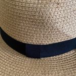 Francesca's Women’s Francesca Elegant Tan Wide-Brimmed floppy Hat packable tan Photo 2