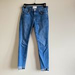 Current/Elliott The Stiletto Skinny Sereno W/ Released Uneven Hem Size 26 $198 Photo 2