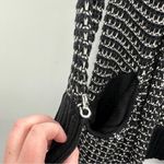 Aritzia Wilfred Silk Blend Black & White Long Sleeve Knit Open Cardigan Size XS Photo 10